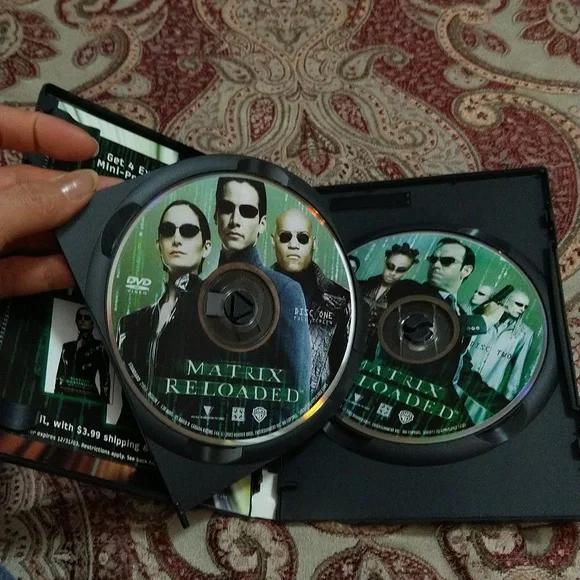 6/$15 The Matrix Reloaded DVD - Picture 6 of 6